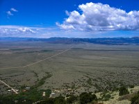 Looking toward Wolf Creek