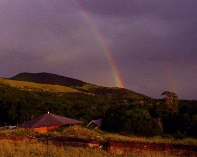 Rainbow over the Pavilion